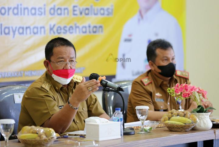 Rakor Evaluasi Pelayanan Kesehatan, Gubernur Arinal Minta Para Dokter dan Tenaga Kesehatan RSUDAM Beri Pelayanan Optimal kepada Masyarakat